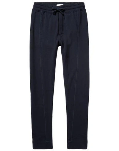 Shop Hamilton And Hare Casual Pants In Dark Blue
