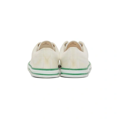 Shop Balenciaga White Matches Sneakers In 9000 White