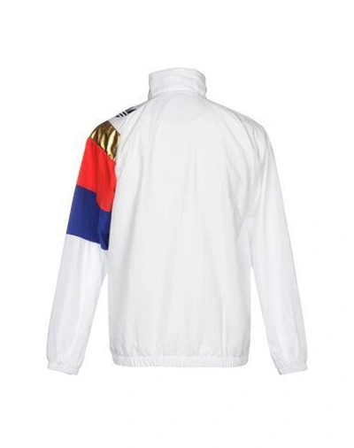 Shop Adidas Originals Jacket In White