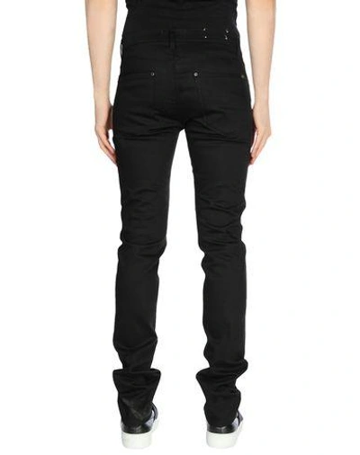 Shop Acne Studios Denim Pants In Black