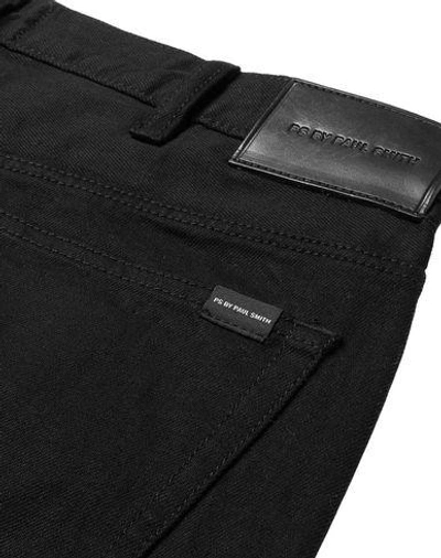 Shop Ps By Paul Smith Denim Pants In Black