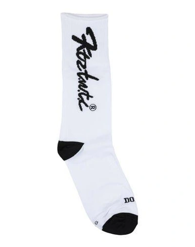 Shop Ktz Short Socks In White