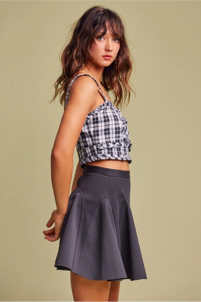 Shop Finders Deception Skirt In Black