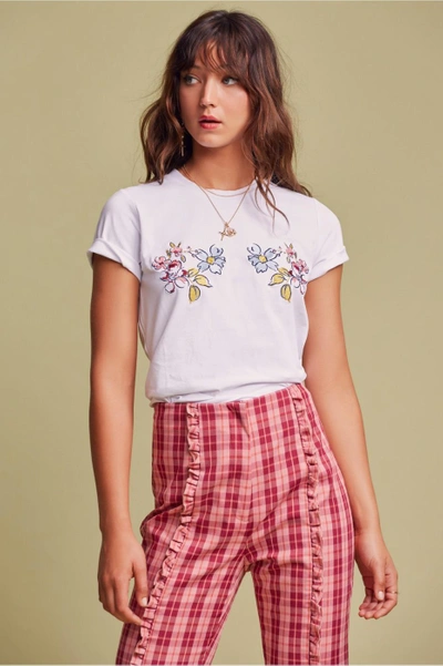 Shop Finders Flutter T-shirt In White