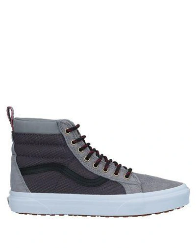 Shop Vans Sneakers In Grey