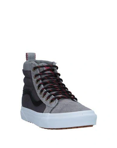 Shop Vans Sneakers In Grey