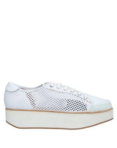 Shop Flamingos Sneakers In White