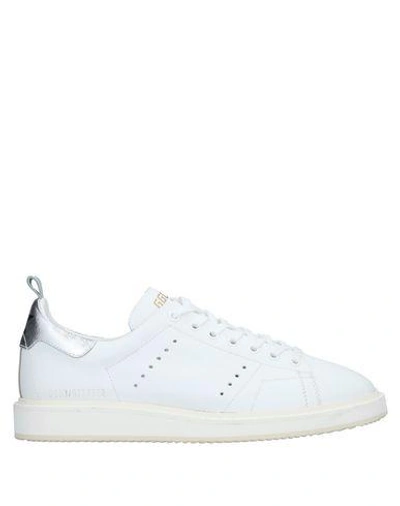 Shop Golden Goose Sneakers In White