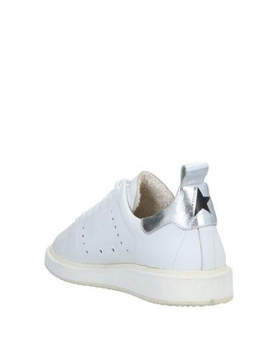 Shop Golden Goose Sneakers In White