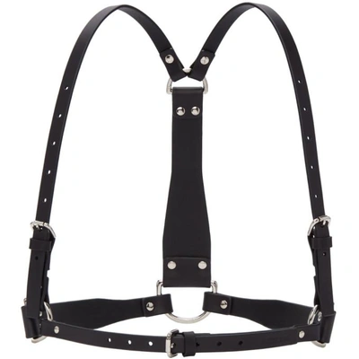 Shop Fleet Ilya Black D-ring Harness In Black/silv