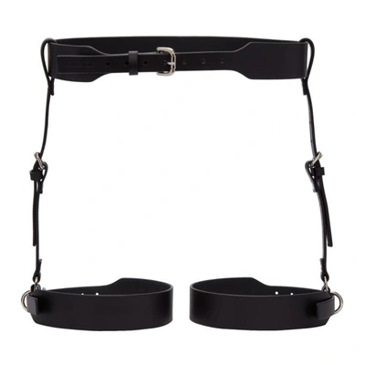 Shop Fleet Ilya Black Classic Suspender Harness In Black/silv