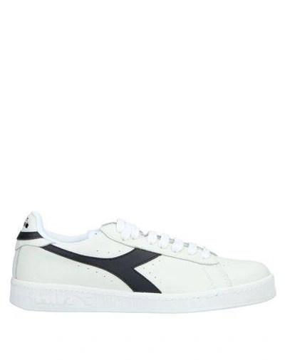 Shop Diadora Sneakers In Ivory