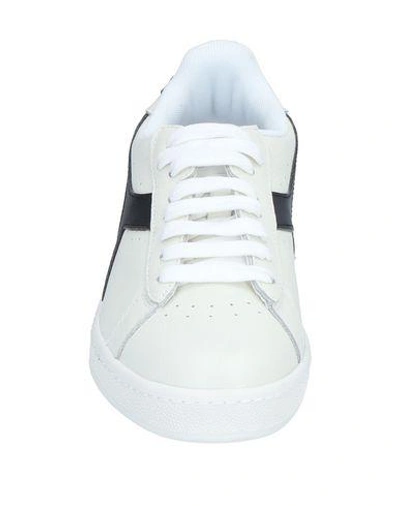 Shop Diadora Sneakers In Ivory