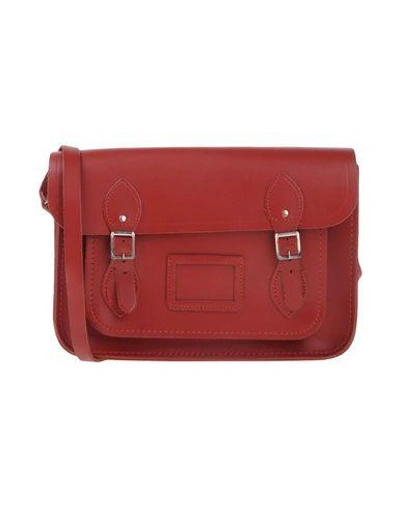 Shop Cambridge Satchel Across-body Bag In Red