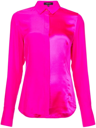 Shop Barbara Bui Bright Shirt - Pink & Purple