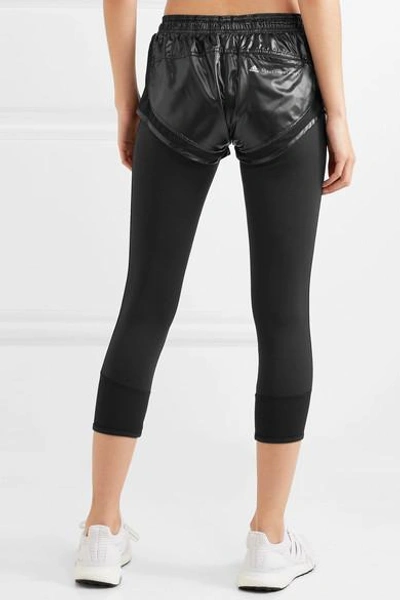 Adidas By Stella Mccartney Adidas X Stella Mccartney Performance Essentials  Shorts And Leggings In Black | ModeSens