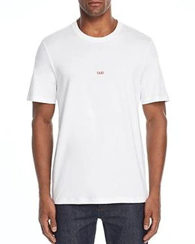 Shop Helmut Lang Taxi Graphic Tee In Paris White
