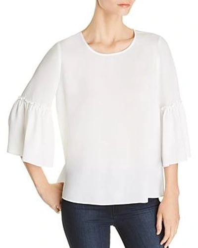 Shop Le Gali Elina Bell-sleeve Blouse - 100% Exclusive In White