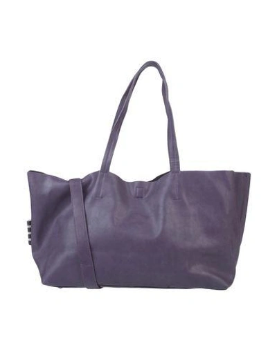 Shop Manila Grace Handbag In Purple