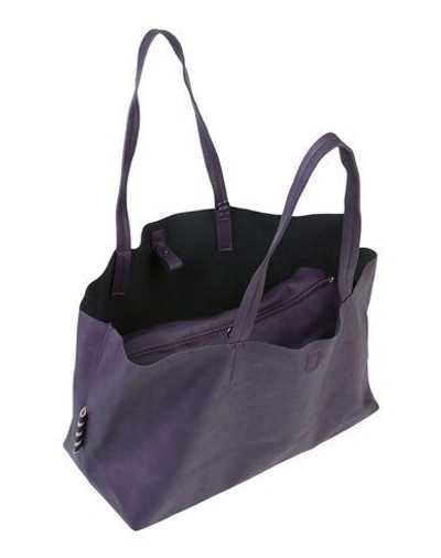 Shop Manila Grace Handbag In Purple