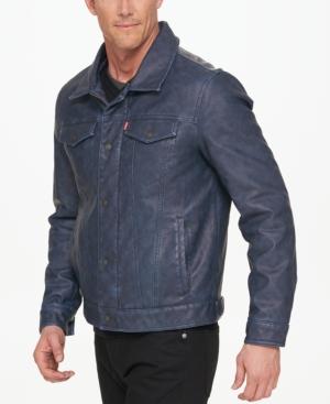 leather trucker jacket