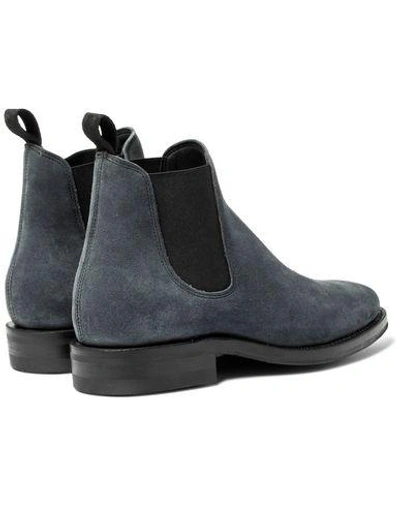 Shop Viberg Boots In Slate Blue