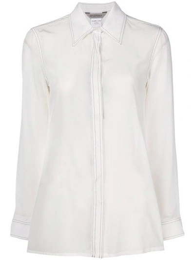 Shop Sportmax Sartorial Shirt In White