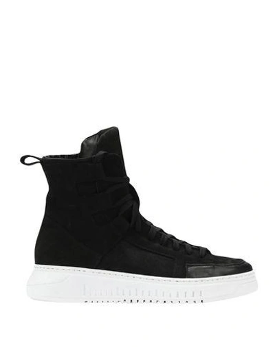 Shop Savio Barbato Sneakers In Black