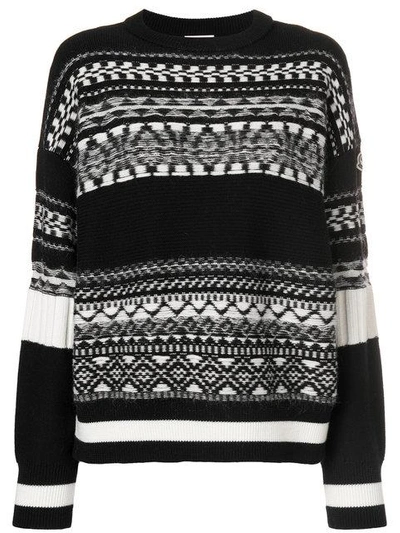 geometric pattern jumper