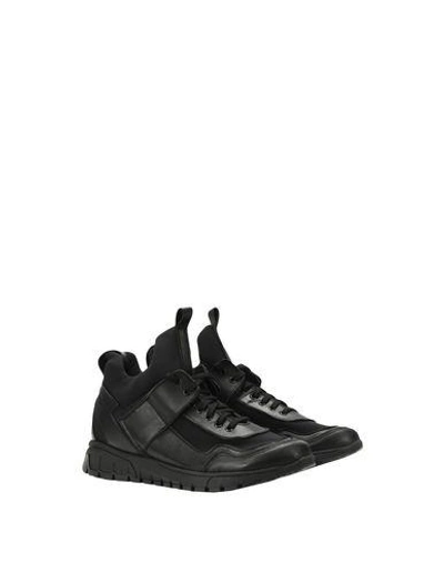 Shop Savio Barbato Sneakers In Black