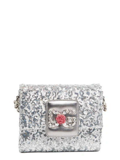 Shop Dolce & Gabbana 'dg Millennials' Bag In Silver