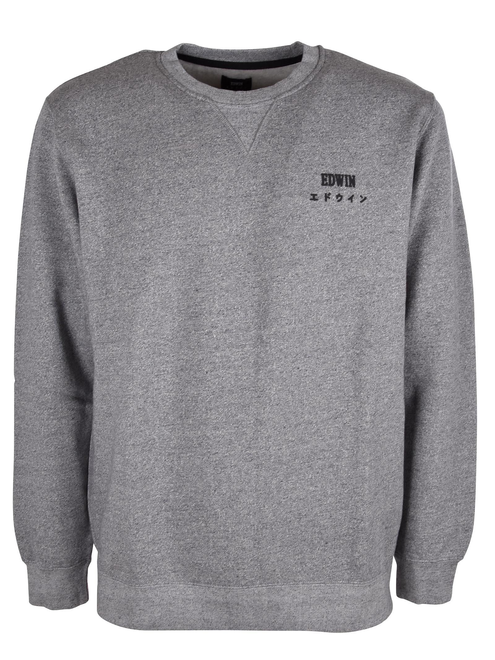 edwin logo sweater