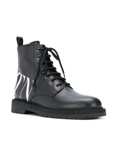 Shop Valentino Garavani Vltn Combat Boots