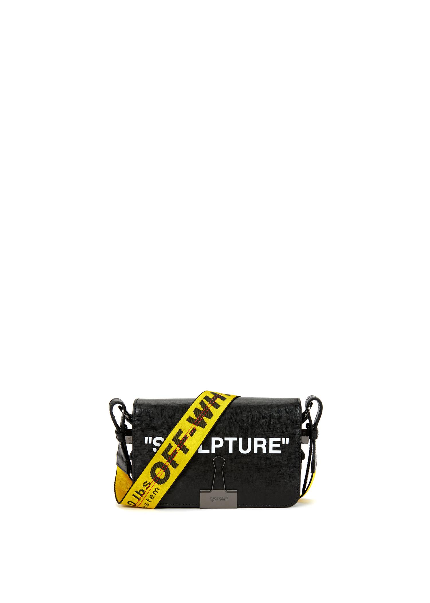 off white bag black