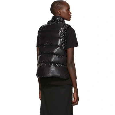 MONCLER GENIUS 6 MONCLER NOIR KEI NINOMIYA 黑玛瑙色羽绒背心