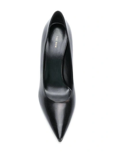Shop The Row Classic Pointedtoe Pumps In Black