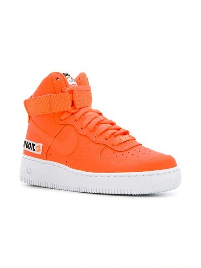 Shop Nike  Air Force 1 High Lx Sneakers In Yellow
