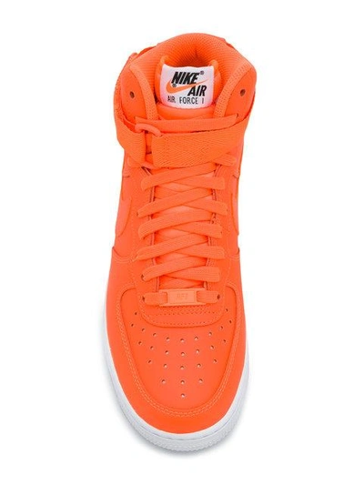 Shop Nike  Air Force 1 High Lx Sneakers In Yellow