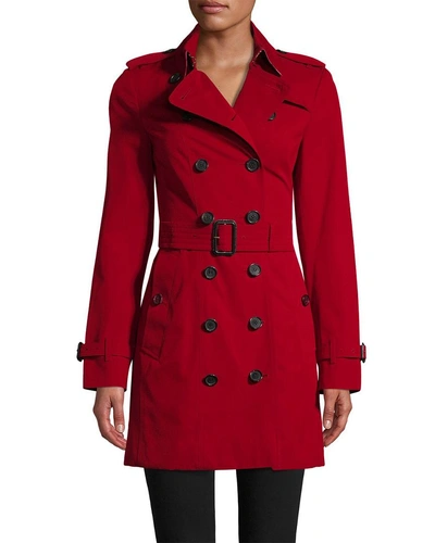 Shop Burberry Belted Trench Cotton In Nocolor