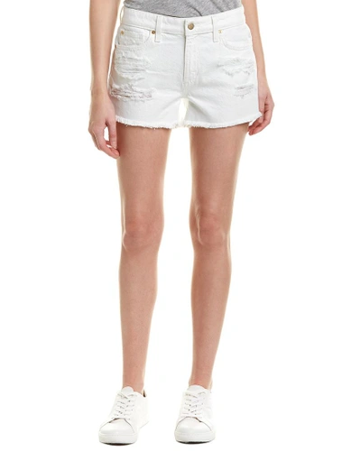 Shop Joe's Jeans Cordelia Cut Off Short In White