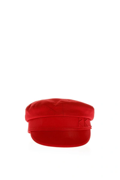 Shop Ruslan Baginskiy Hat In Cotton In Red