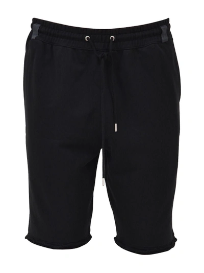 Shop Helmut Lang Black Bermuda Shorts