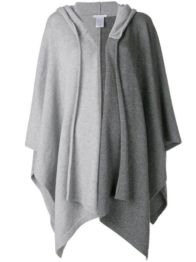 Shop Agnona Oversized Hooded Cardigan - Grey