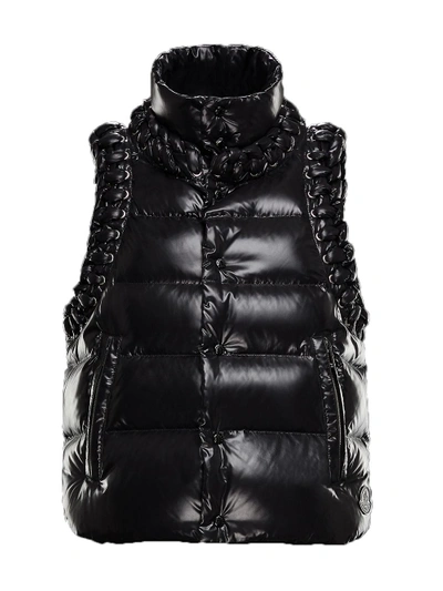 Shop Moncler Genius X Noir Agate Vest