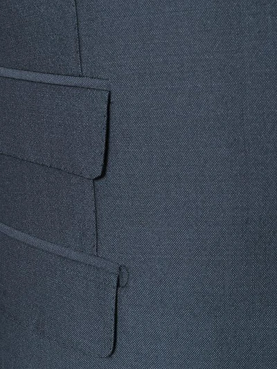 Shop Doppiaa Two Piece Formal Suit - Blue