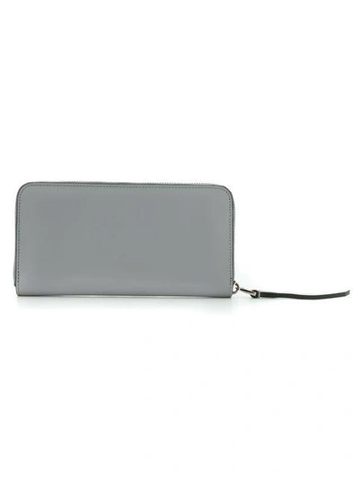 Shop Fendi Carteira Dot.com In Grey