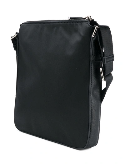 Shop Philipp Plein Logo Messenger Bag In Black