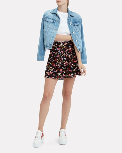 Shop A.l.c Baxter Floral Skirt