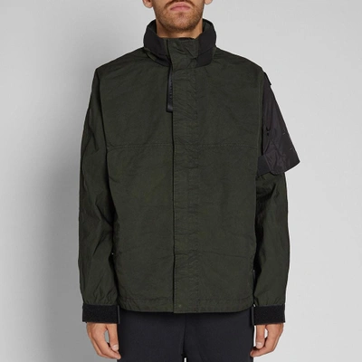 Shop Nemen Guard Jacket In Green