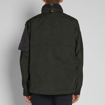 Shop Nemen Guard Jacket In Green